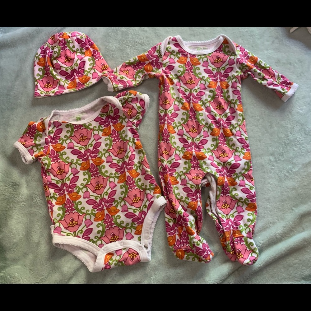 Vera Bradley Bundle, 0-3/3-6 Months